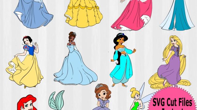 Princess SVG Disney: Enchanting Designs for Magical Creations
