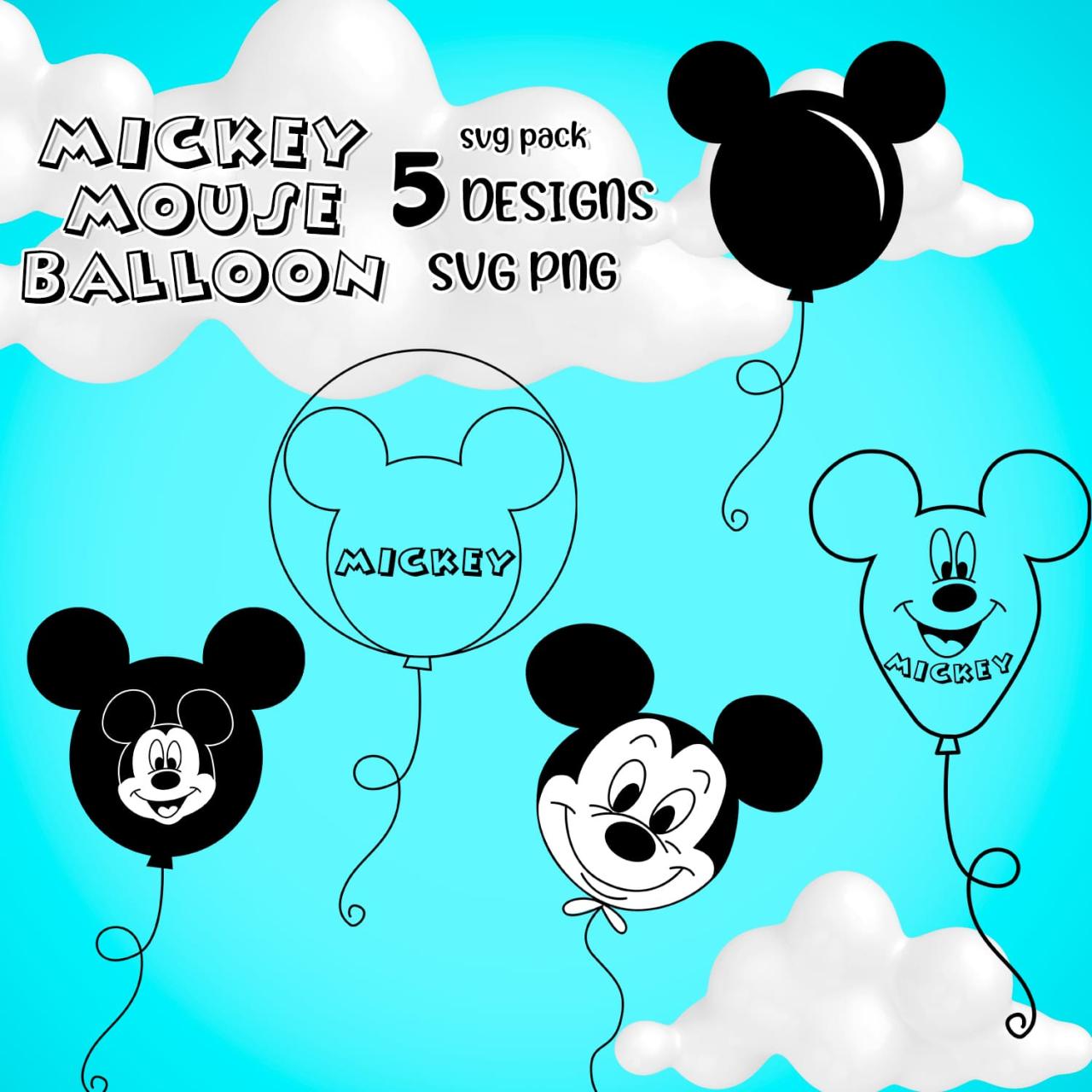 Mickey Mouse Balloon SVG: A Comprehensive Guide to Customization and Design