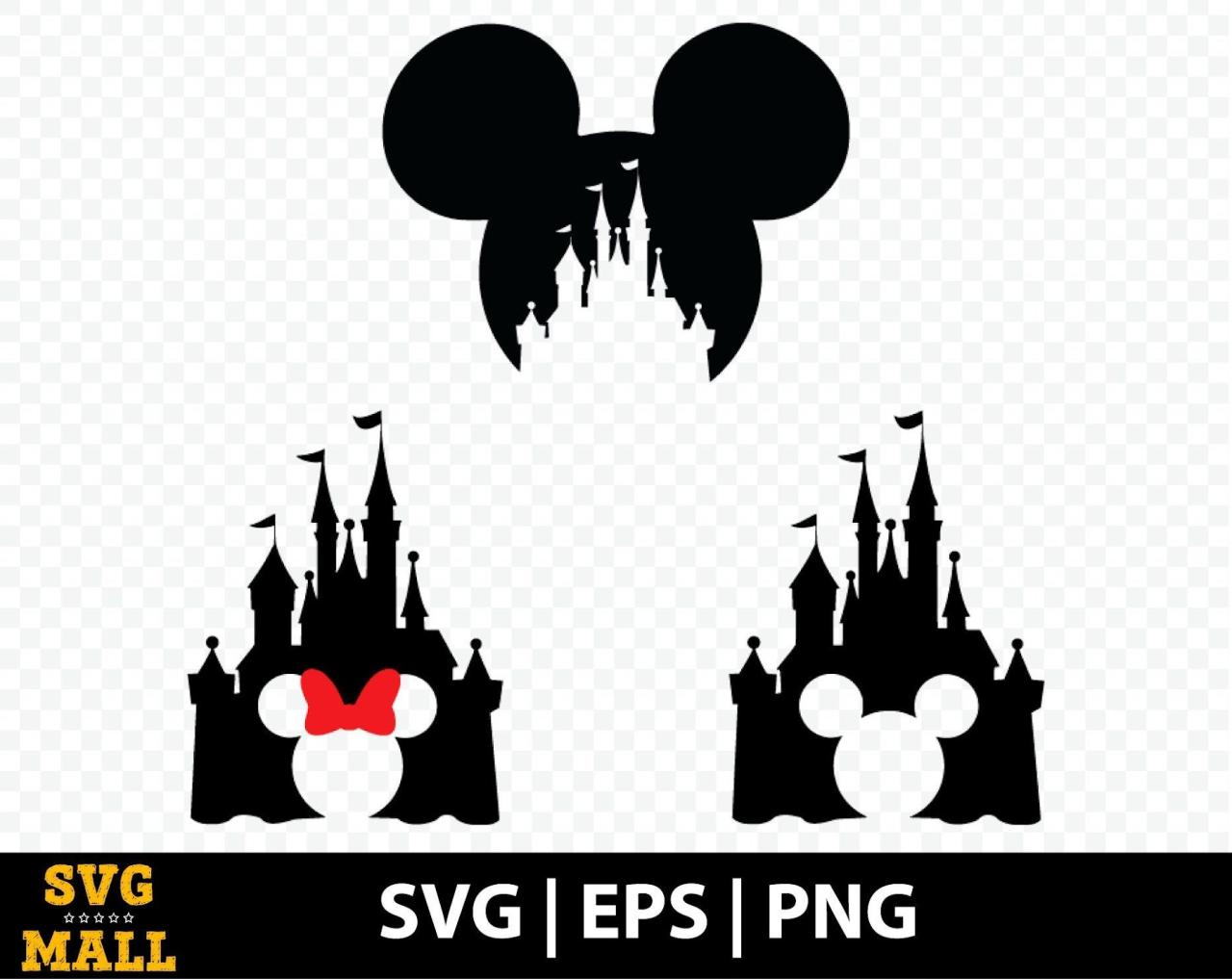 Disney Castle with Mickey Ears SVG: A Magical Journey into the World of Enchantment