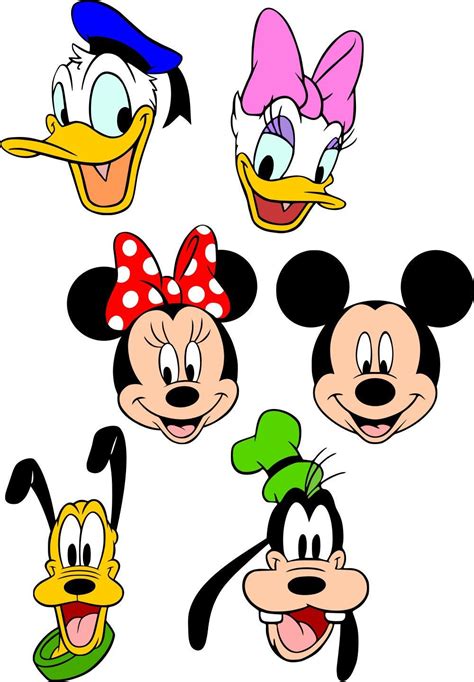 Mickey Mouse Characters, Disney Cartoon Characters, Mickey Mouse