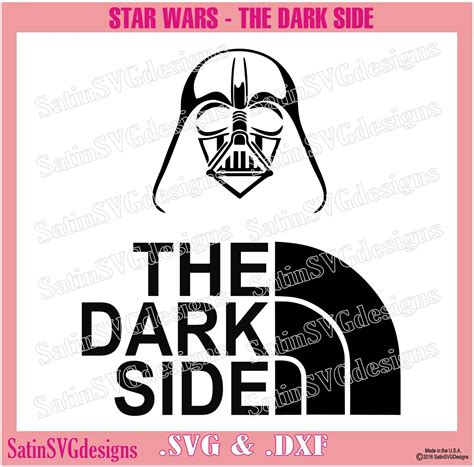 Star Wars Dark Side Set Design SVG Files, Cricut, Silhouette Studio