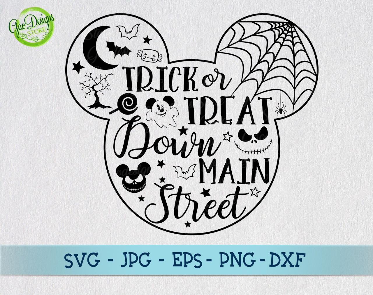 Halloween Disney SVG: Capture the Spooktacular Spirit