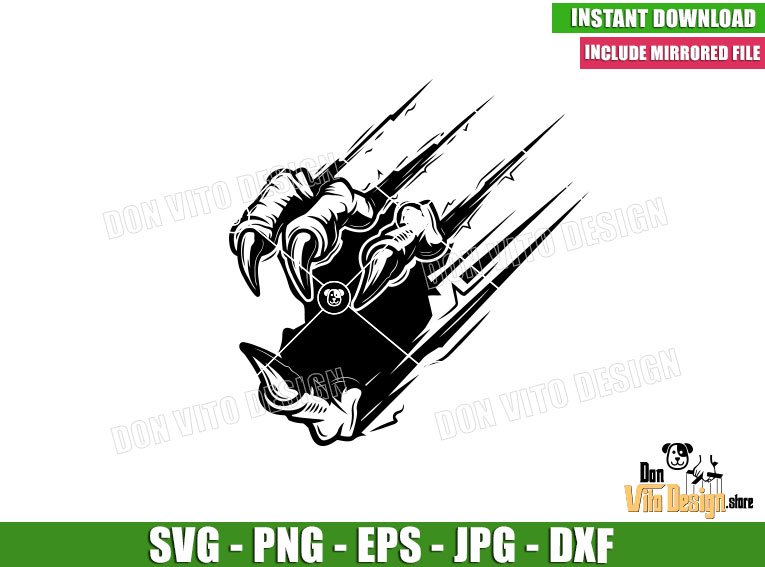 Image Dinosaur Claw Mark Dino Monster Claws T Rex svg Dinosaurs