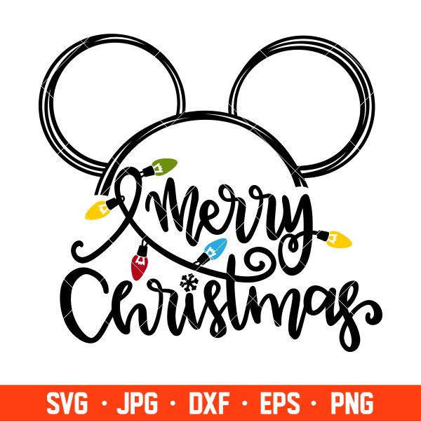 Christmas Mickey SVG Free: Unleash the Festive Magic with Unlimited Designs