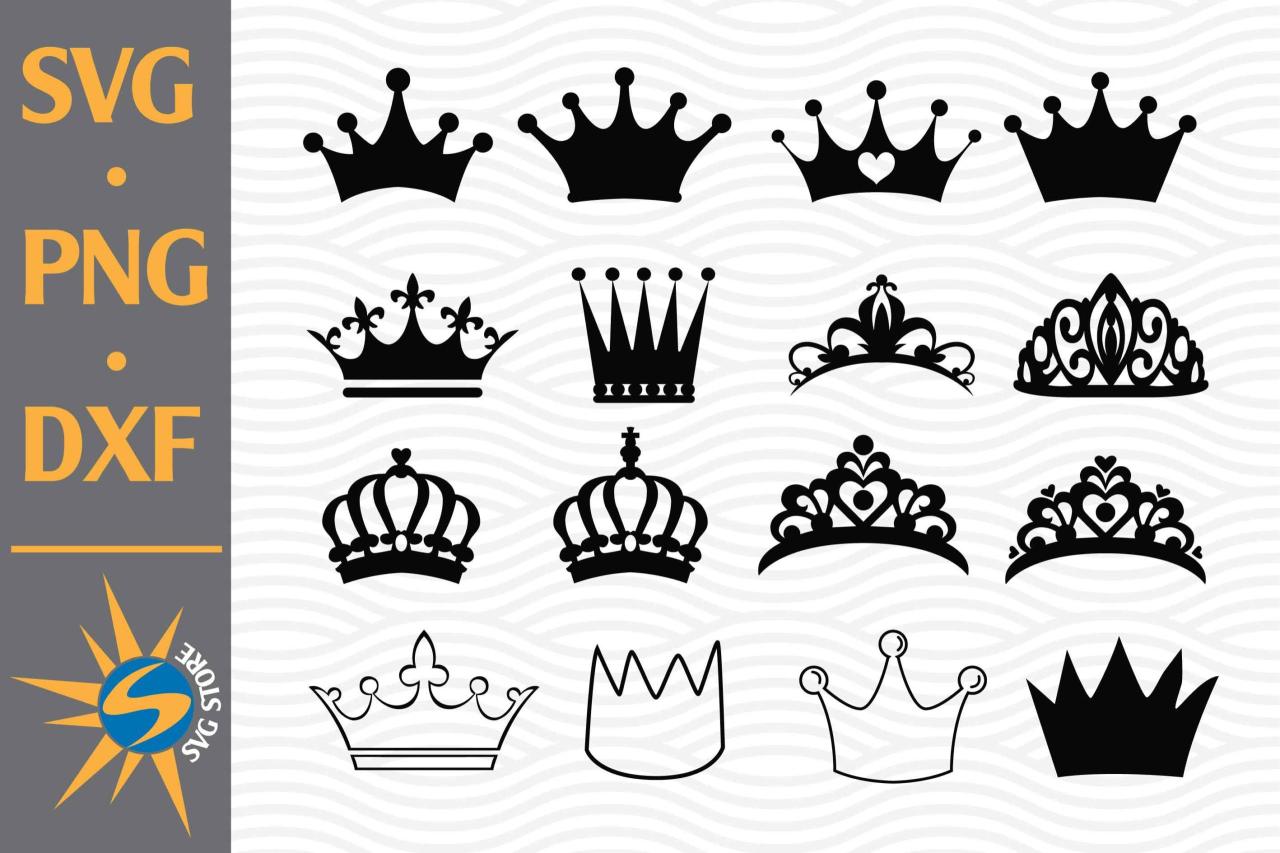 The Enchanting Sleeping Beauty Crown SVG: A Symbol of Timeless Elegance