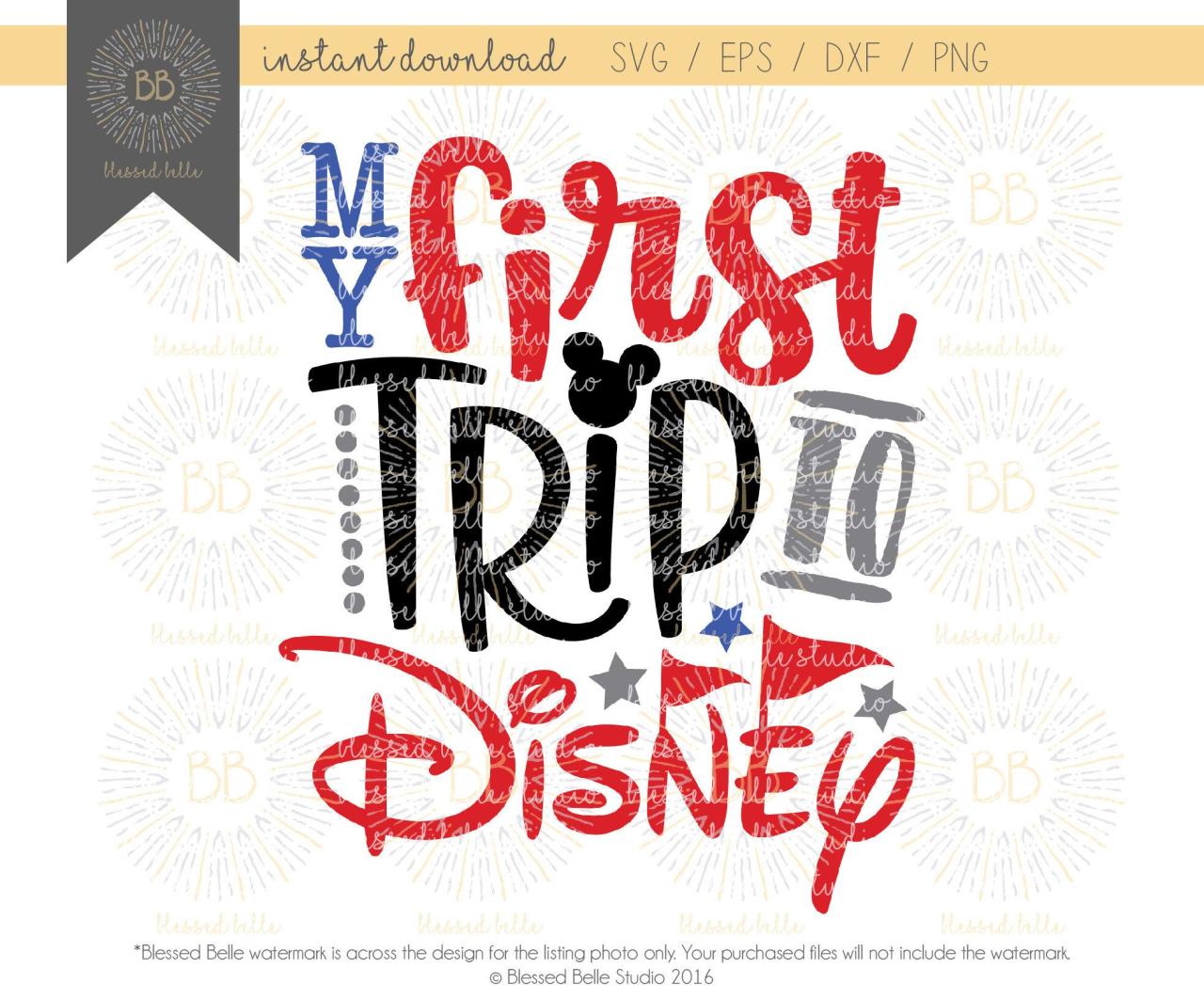 My First Disney Trip Shirt SVG: Capture the Magic with a Custom Souvenir