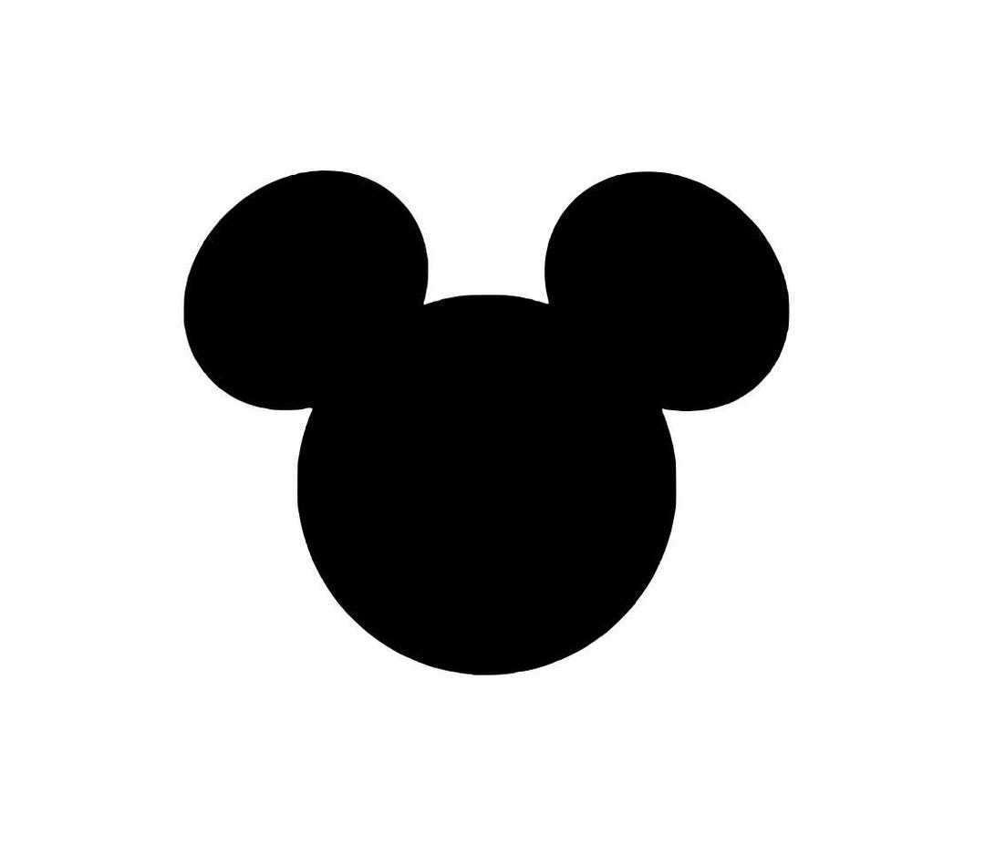 Mickey Mouse Head Silhouette SVG: Unleashing Creativity for Limitless Artistic Expression