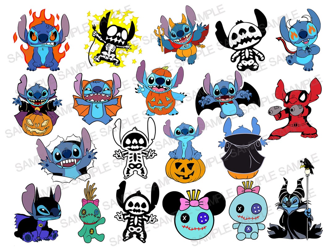 Stitch Halloween SVG: Unleashing the Cutest Monster This Spooky Season