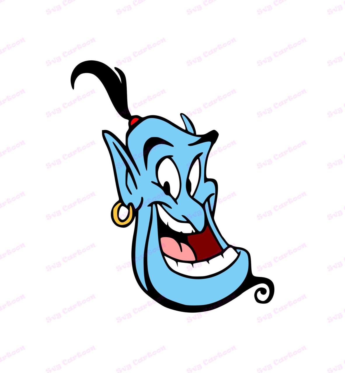 Aladdin Genie SVG: An Enchanted World of Magic and Wonder