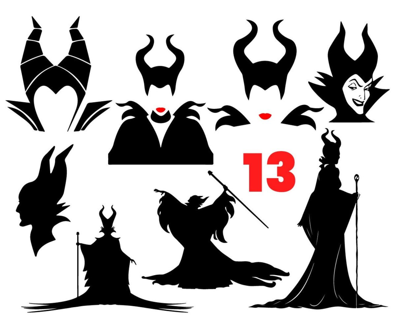 Maleficent Silhouette SVG: Unleashing the Enchanting Power of Darkness