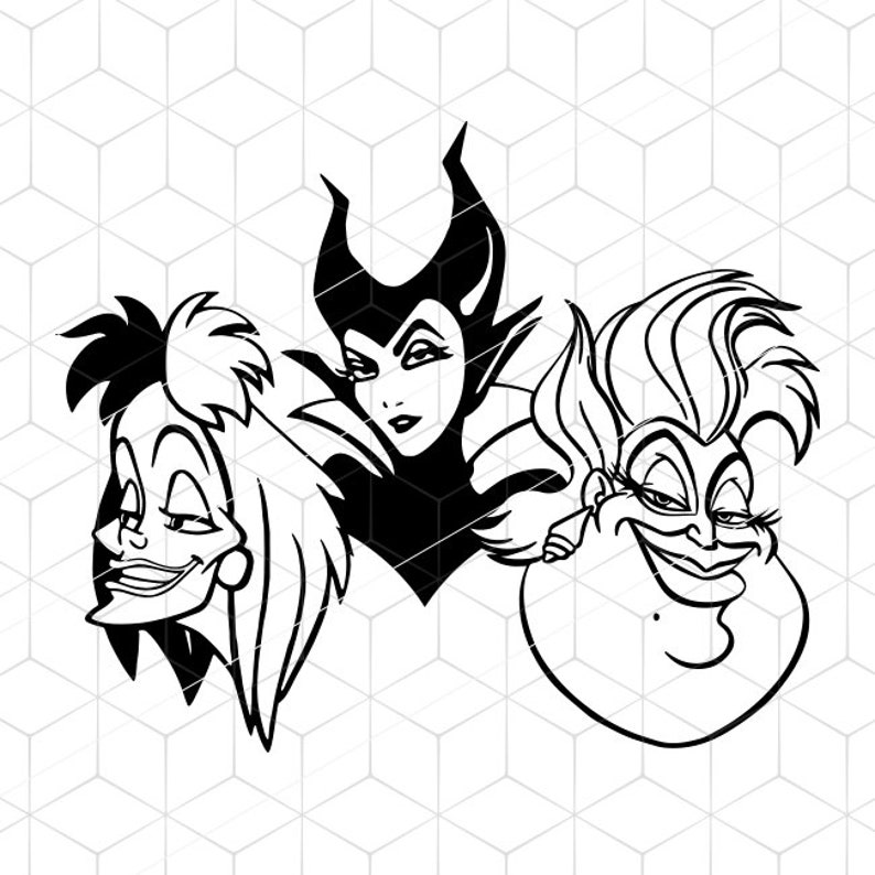 Cricut Disney Villains SVG Free: Unleash the Darkness for Your Creative Projects