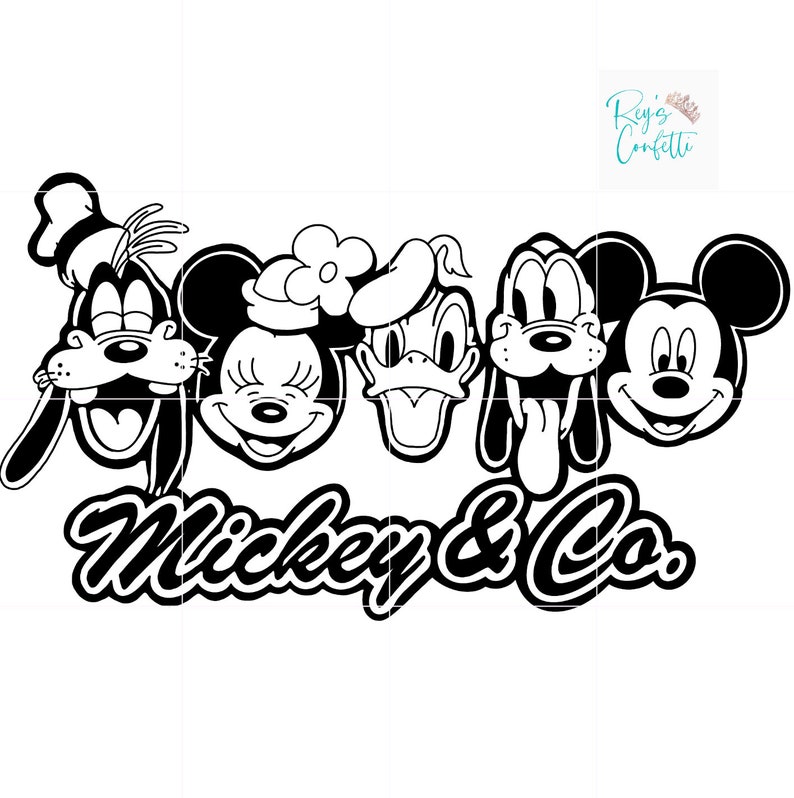 Mickey and Co SVG: Unleashing the Magic of Disney's Iconic Characters