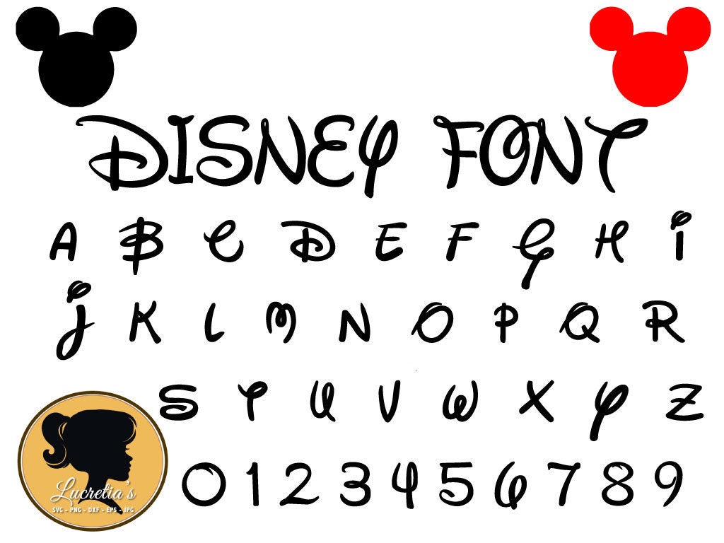 Disney SVG Font: Unleashing the Magic of Childhood