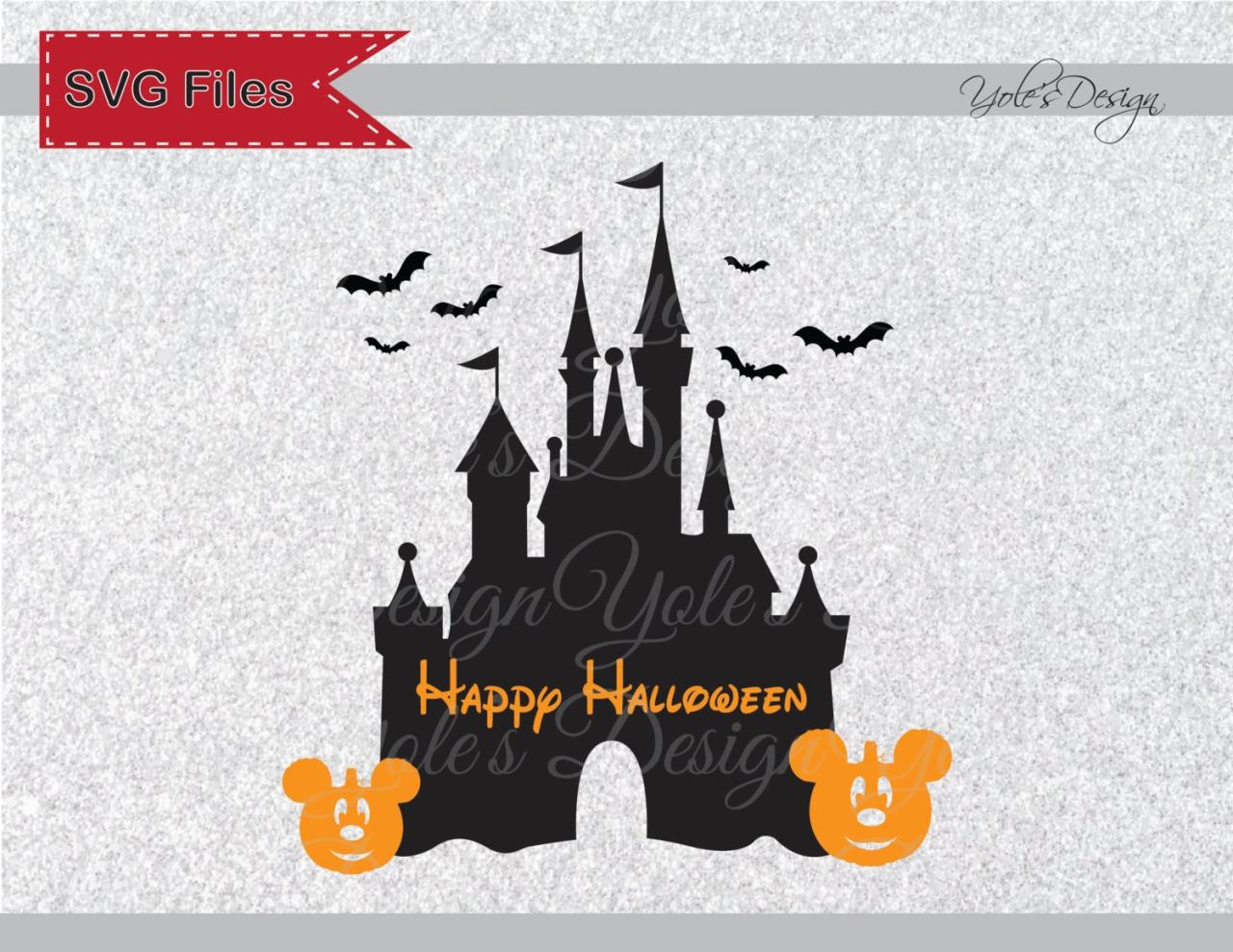 H1: Unleash the Magic of Disney Castle Halloween SVGs: A Spooktacular Guide