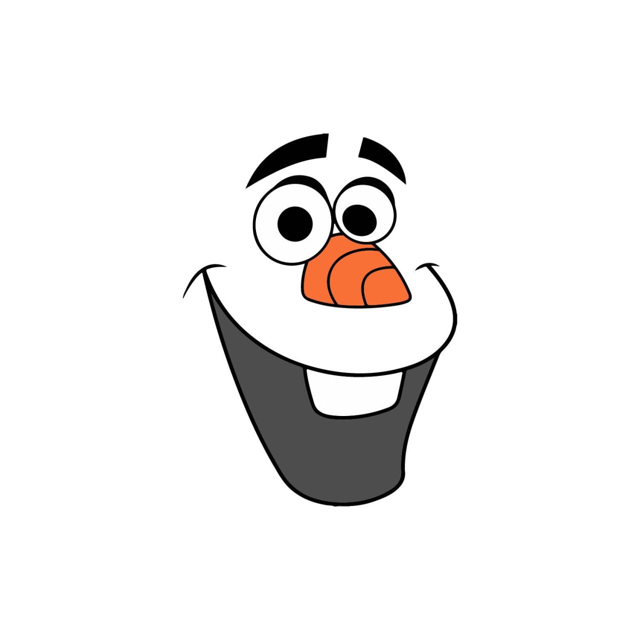 H1: Olaf Face SVG Free: A Comprehensive Guide to Downloading and Using Olaf's Iconic Image