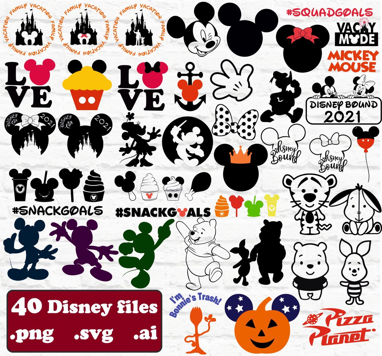 Disney SVG Files: Unlock Endless Creative Possibilities