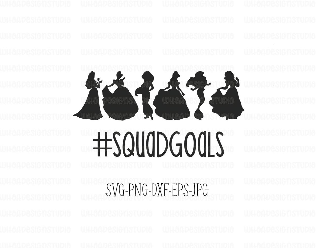 Princess Squad Goals SVG: Unleashing the Magic of Digital Princess Art