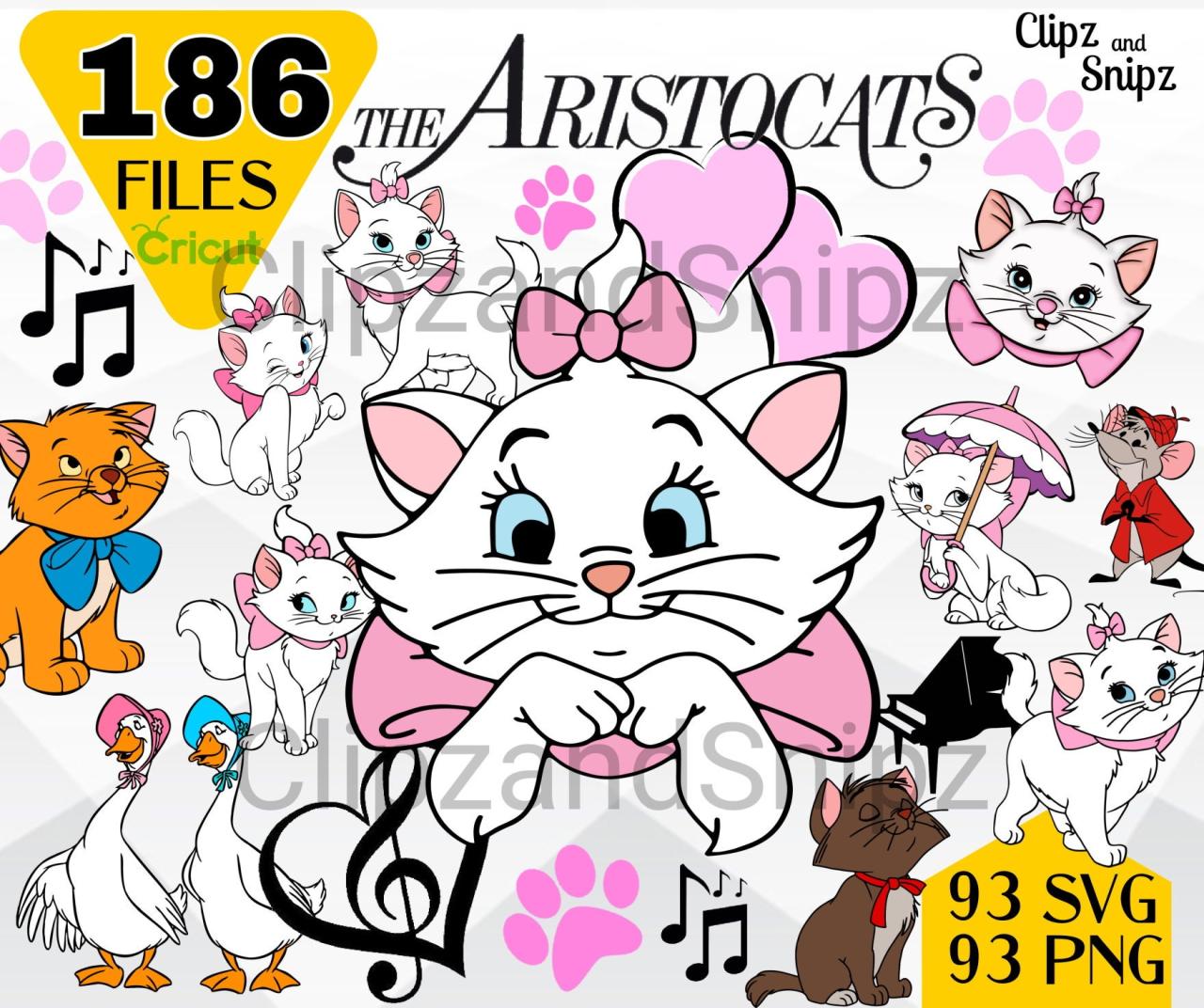 Aristocats SVG Free: Unleash the Magic of Disney's Beloved Animated Classic