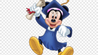 png clipart minnie mouse wearing graduation gown mickey mouse minnie mouse walt disney world graduation ceremony the walt disney company estudiante computer wallpaper vertebrate