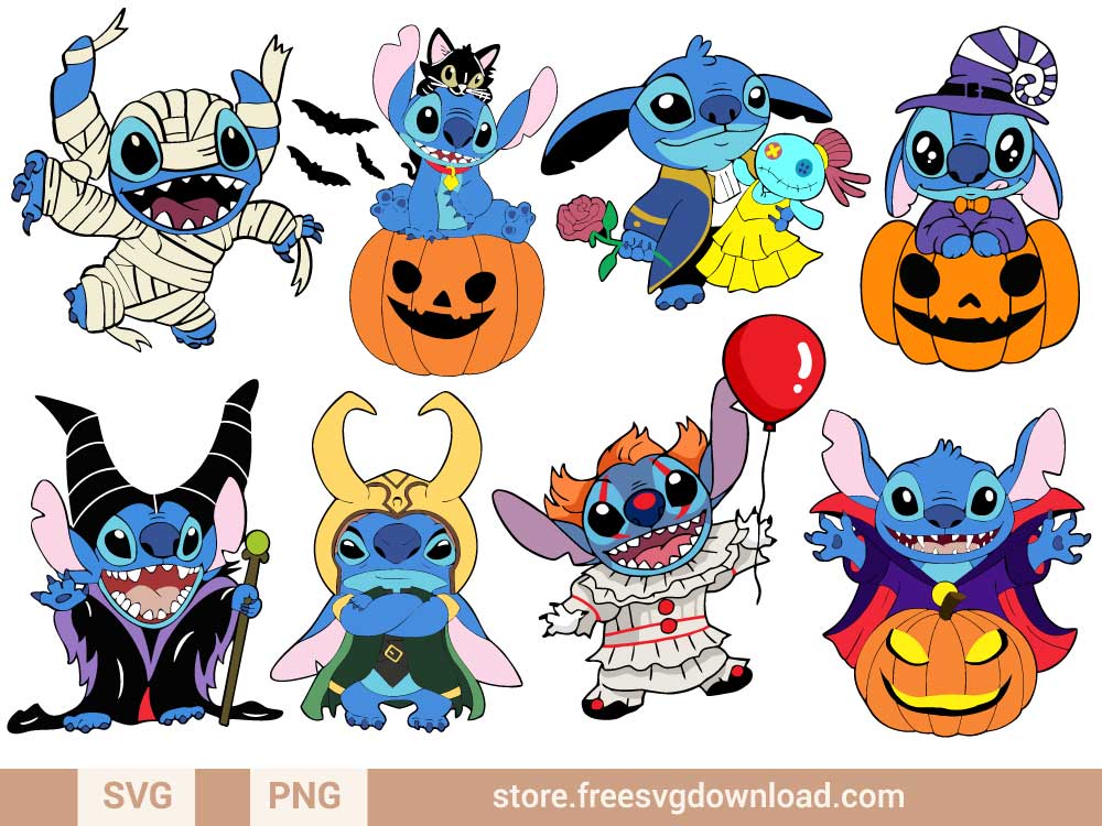 Free Halloween Stitch SVG: Unleash Your Spooky Creativity