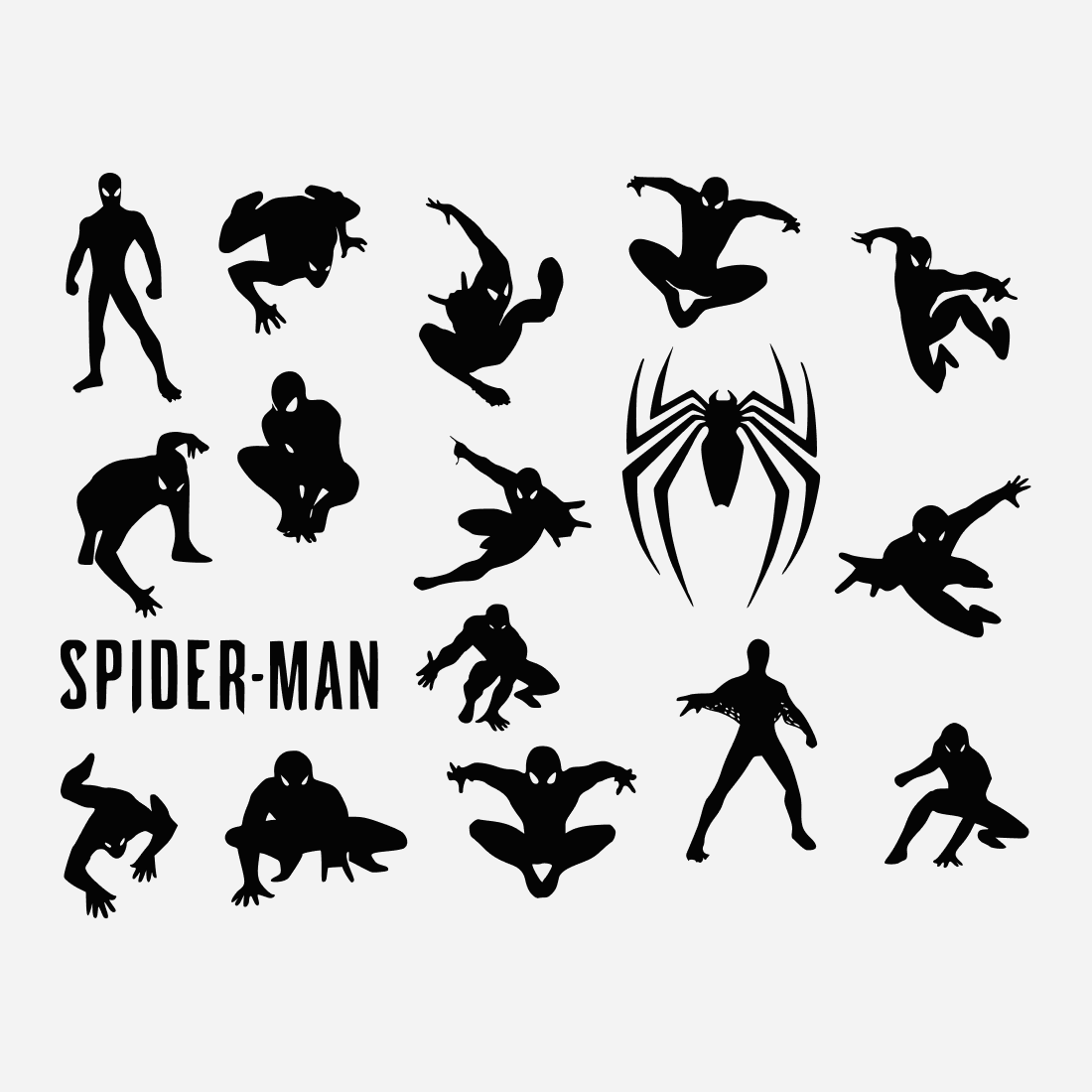 02. spiderman v2 svg bundle 1100 x 1100