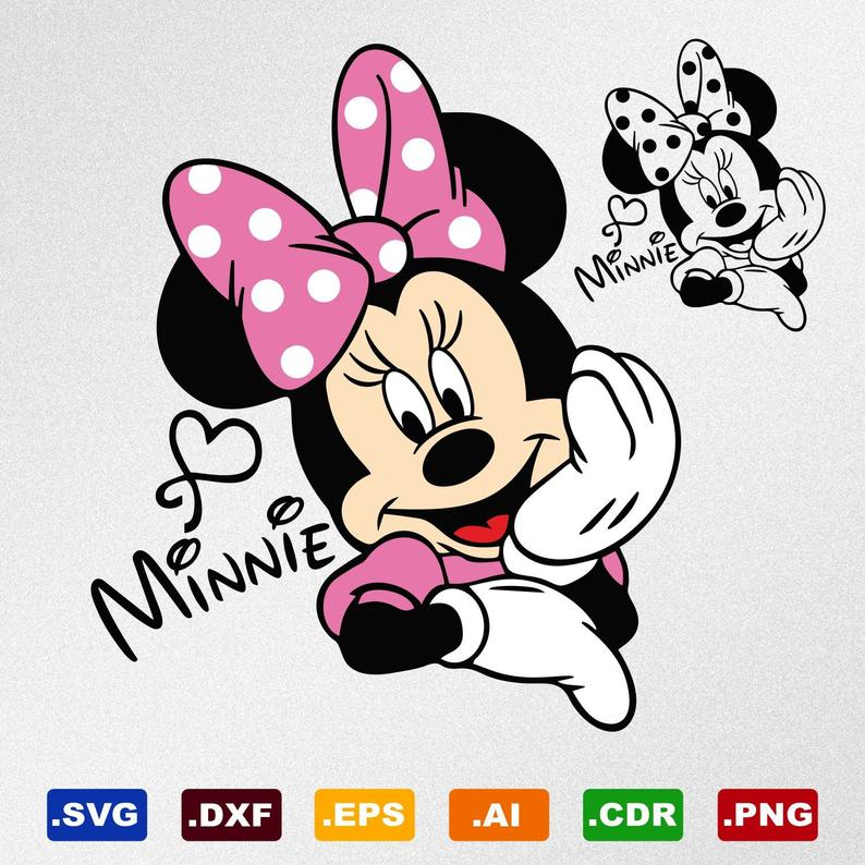 Minnie Mouse 1 SVG: An Iconic Character's Timeless Appeal