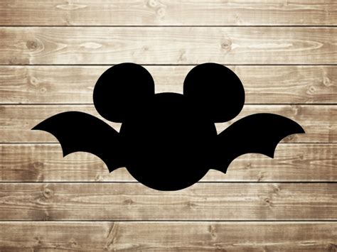 Halloween mickey mouse bat svg disney svg cut files for | Etsy