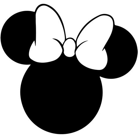 Image result for Free Disney SVG Cut Files Silhouette Mickey E Minie