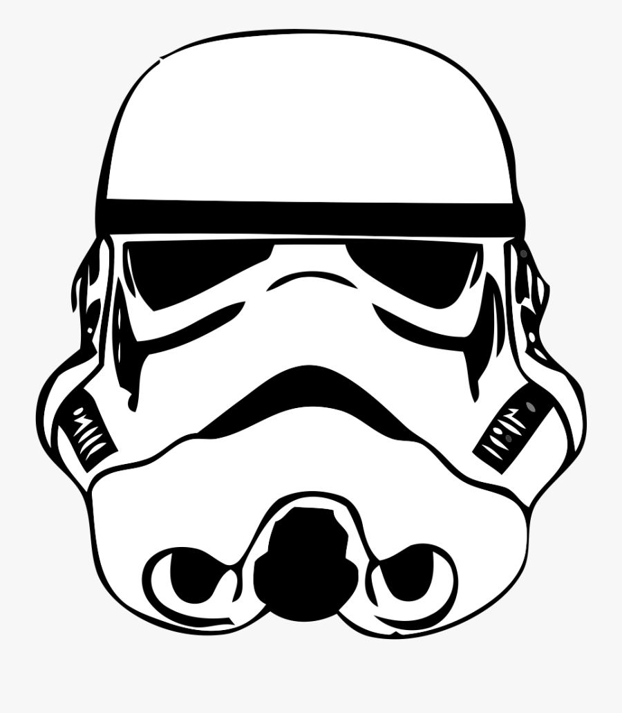 214 2149626 stormtrooper helmet outline