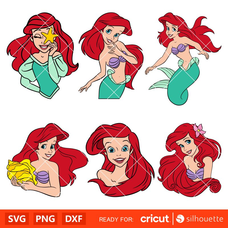 Ariel SVG: A Comprehensive Guide to the Iconic Disney Princess