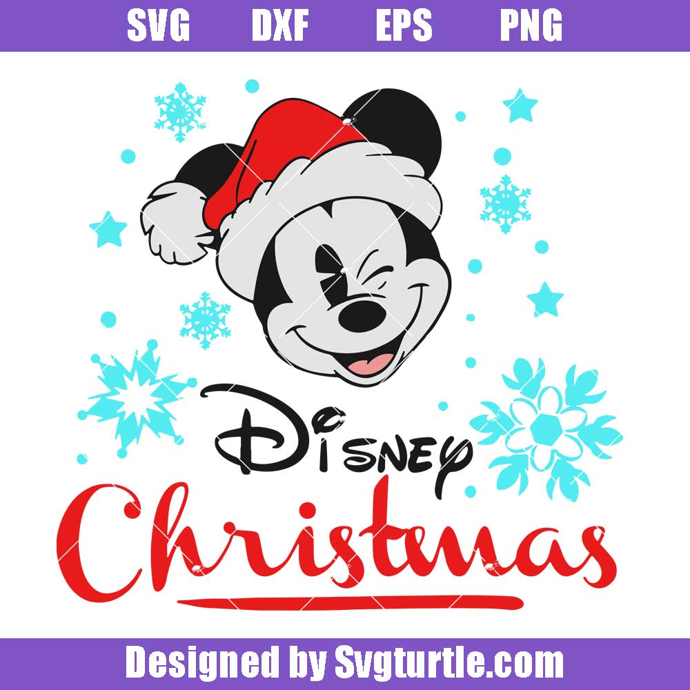 Christmas Mickey Mouse SVG: Bringing Holiday Cheer to Your Creations