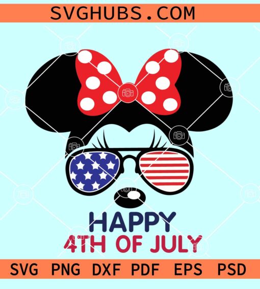 Minnie Mouse 4th of July SVG 510x568 1