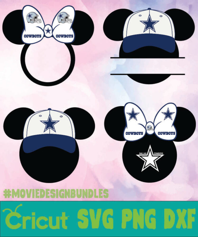 NFL DALLAS COWBOYS MICKEY MONOGRAM SVG PNG DXF 667x800 1