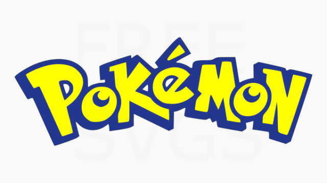 Pokemon Logo SVG File