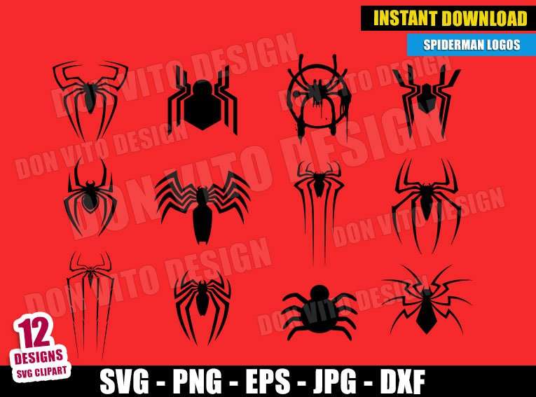 Spider Verse Logos Bundle Spiderman