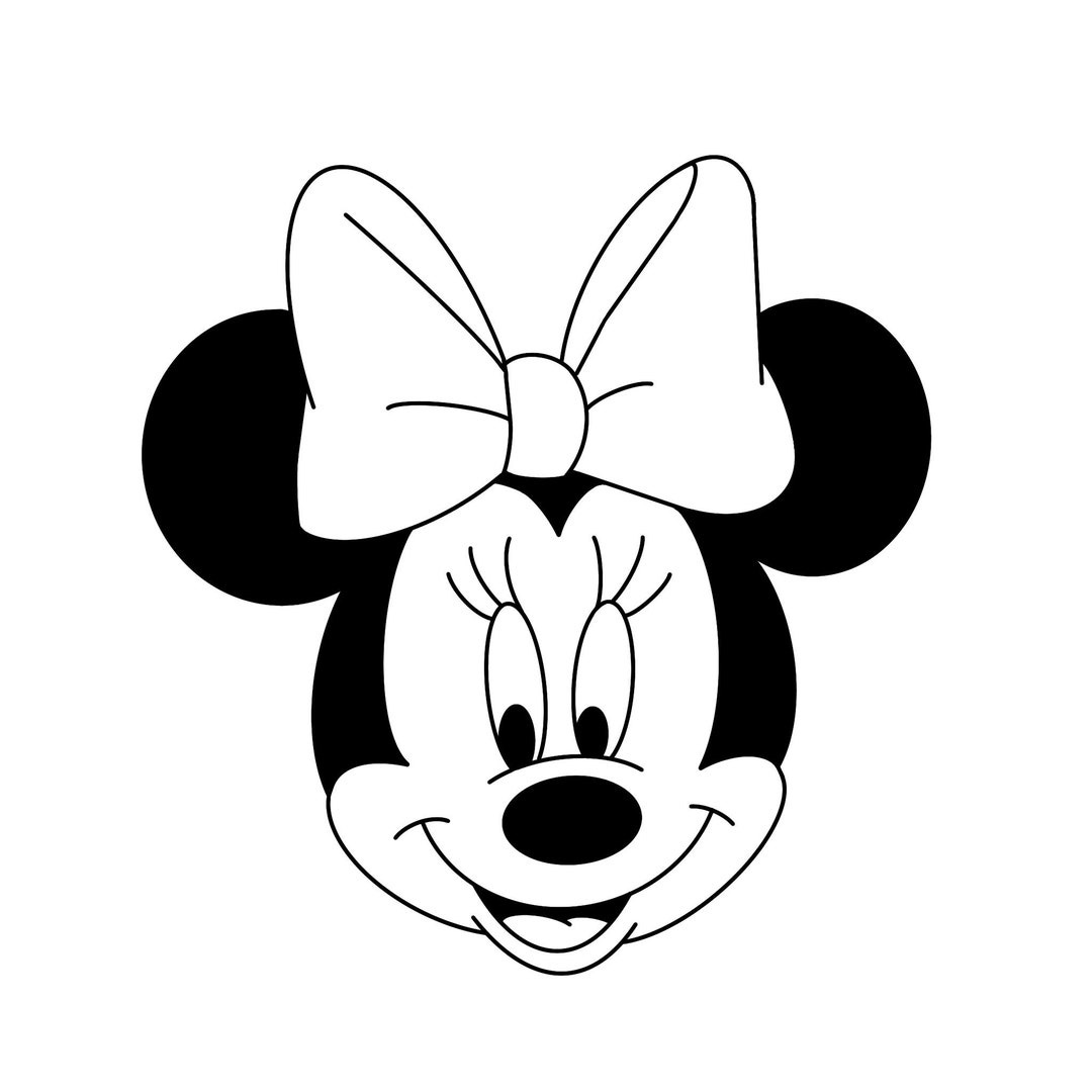 Minnie Mouse Face SVG: The Ultimate Guide to Downloading and Using Minnie Mouse Vector Images