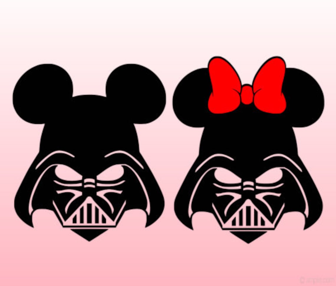 Darth Vader Mickey SVG: The Fusion of Pop Culture Icons