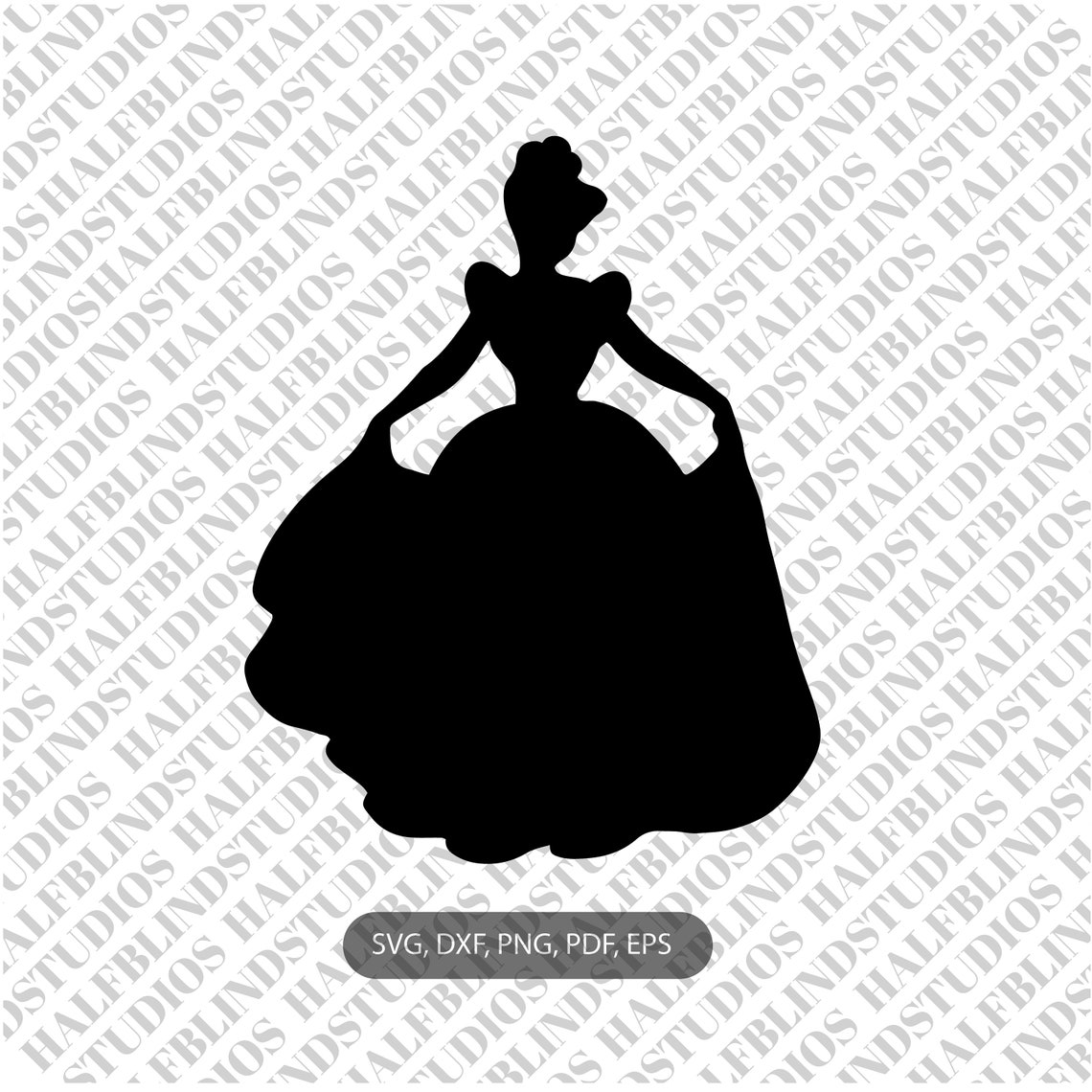 Cinderella Silhouette SVG: A Timeless Symbol of Magic and Dreams