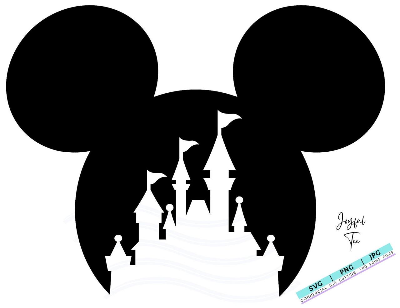 Mickey Mouse with Castle SVG: A Timeless Icon for All Ages