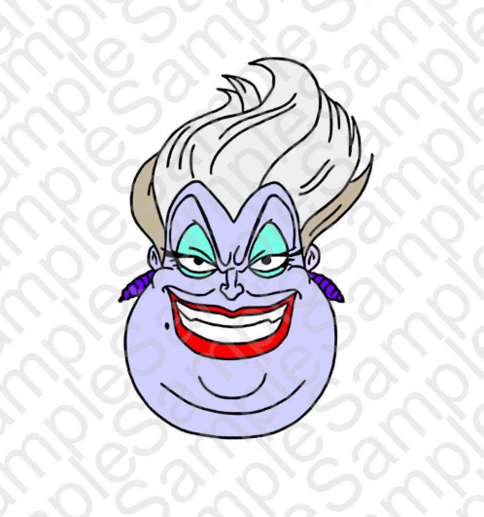 H1: Unleashing the Enchanting Power of Ursula Face SVG: A Comprehensive Guide