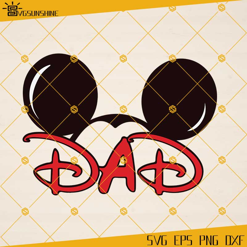 Mickey Mouse Dad SVG: A Symbol of Fatherhood and Disney Magic