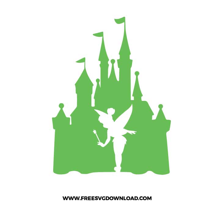 Disney Castle with Tinkerbell SVG: A Symbol of Magic and Enchantment