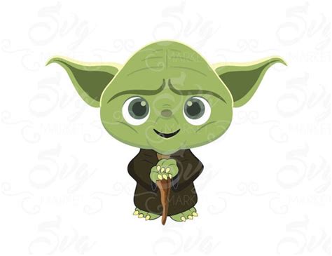 Items similar to Yoda Inspired- Cuttable Design File (SVG, EPS, JPG