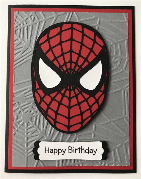 Spiderman Birthday Card Svg - 148+ SVG File for Cricut