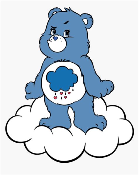 Care Bears And Cousins Clip Art Images - Blue Care Bear Cartoon, HD Png