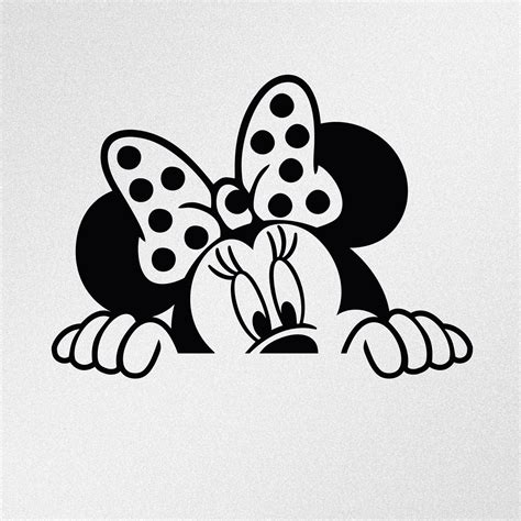 Minnie Mouse SVG Vector