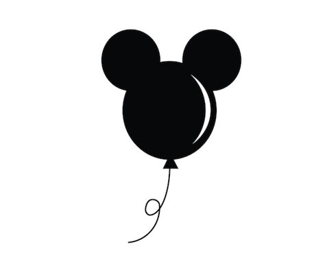 Disney svg disney balloon svg mickey balloon svg mickey | Etsy