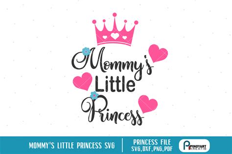 mommy's little princess svg,princess svg,princess svg file