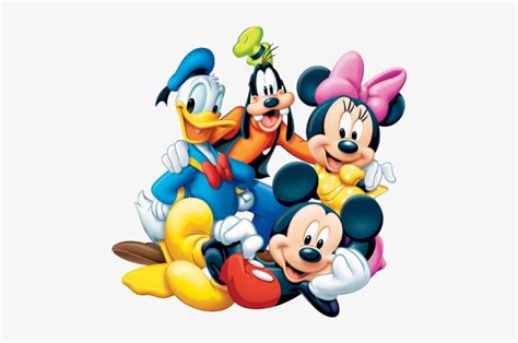 Mickey Mouse Clubhouse Clipart Png For Kids - Mickey Mouse And Friends