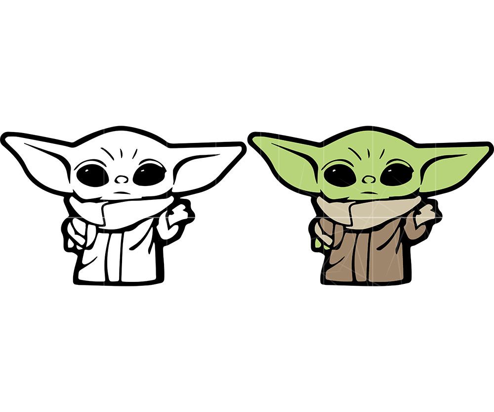 Free download baby yoda svg png starbuck mickey 4 1